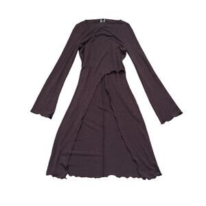 Vintage brown sweater dress